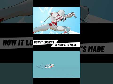 💥Animating 3D with a 2D style