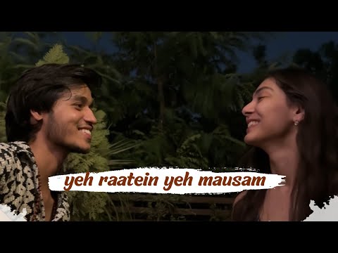 Yeh raatein yeh mausam | cover by Anuj rehan and @TanishkaBahl ❤️ #yehraateinyehmausam