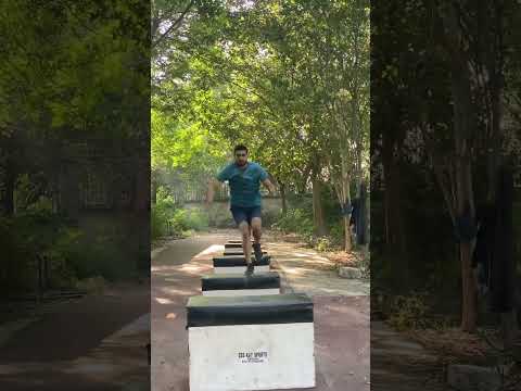 Box jump exercise 😍 #fitness #jump #shortsyoutube #running #trending #armylife #power #powerful