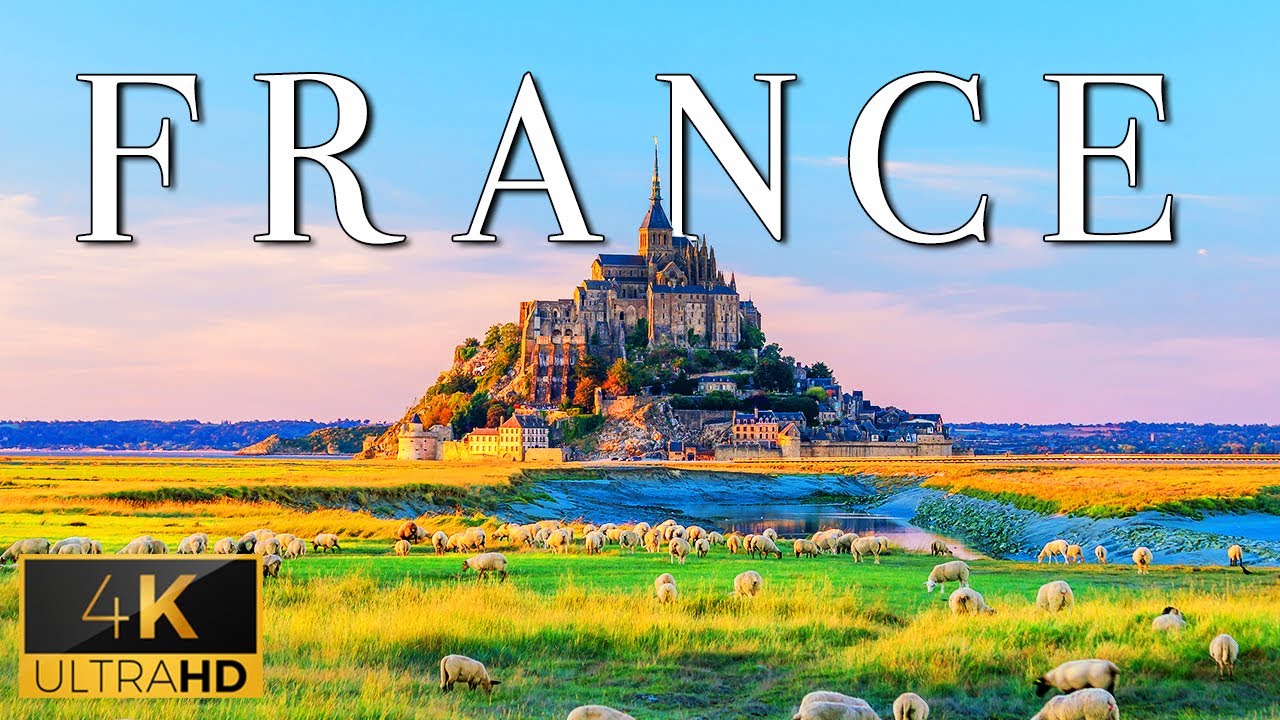 Flying Over France in 4K UHD ✈️