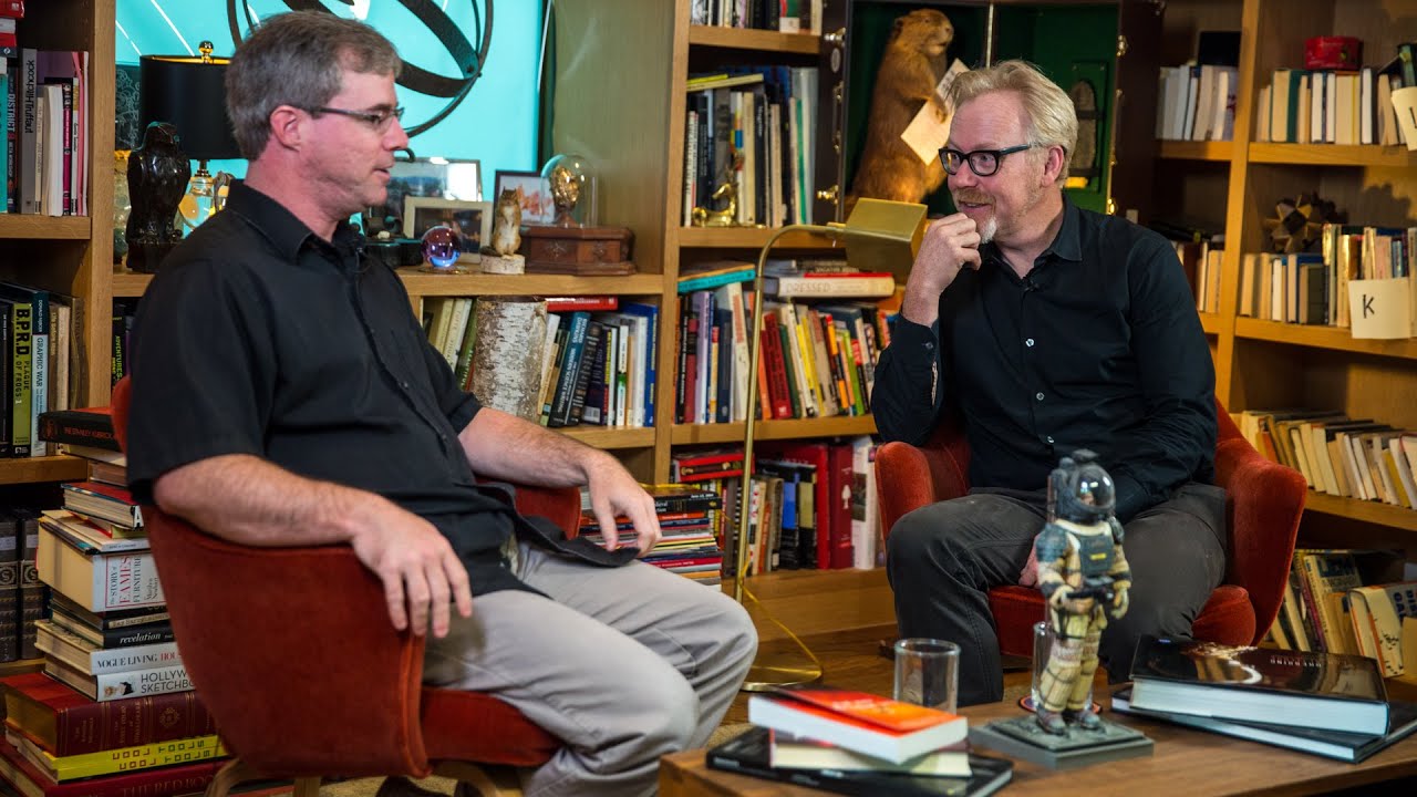 Adam Savage Interviews Andy Weir on 'The Martian' 🚀