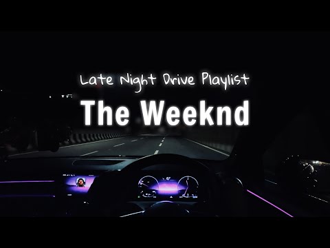 The Weeknd - Late night drive playlist x Anonimiles #longdrive #latenight #mercedes