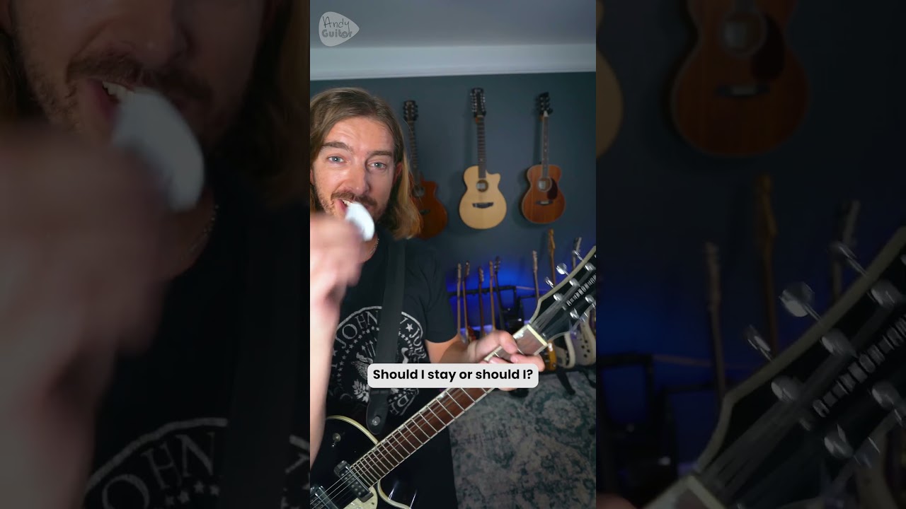 The Clash - Should I Stay Or Should I Go - Guitar Lesson Tutorial