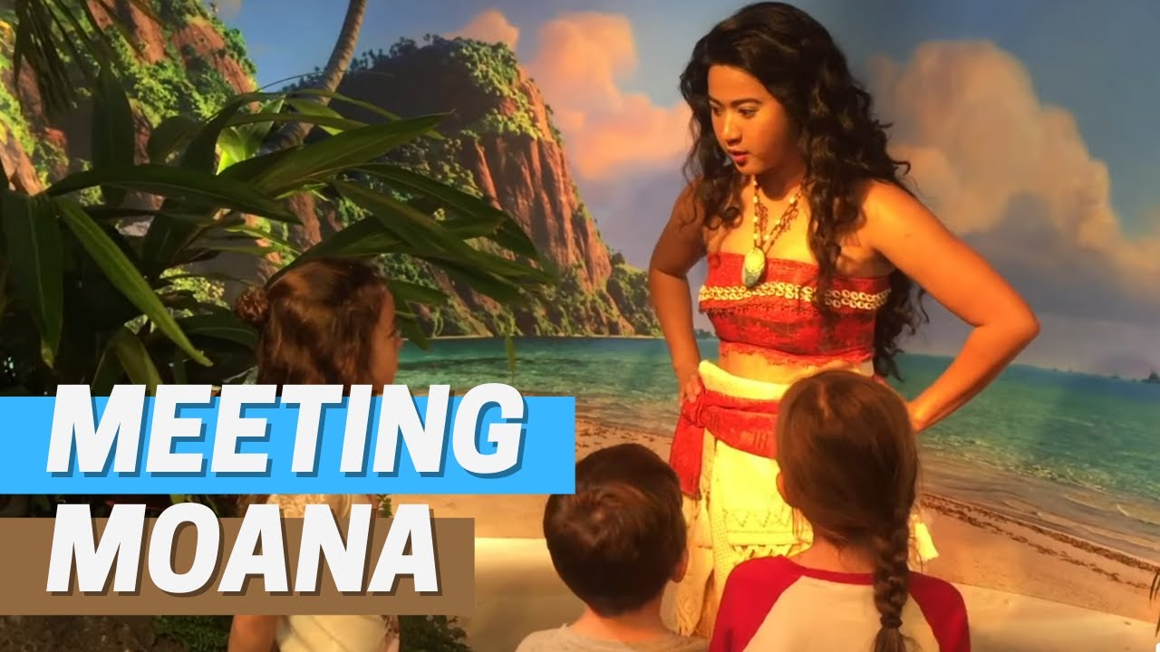 Meet Moana at Disney's Hollywood Studios 🌟