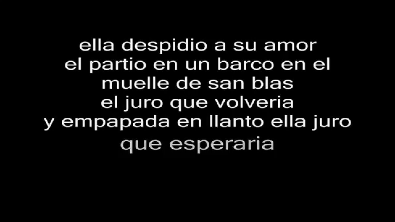 Maná - En el Muelle de San Blas Letra HD