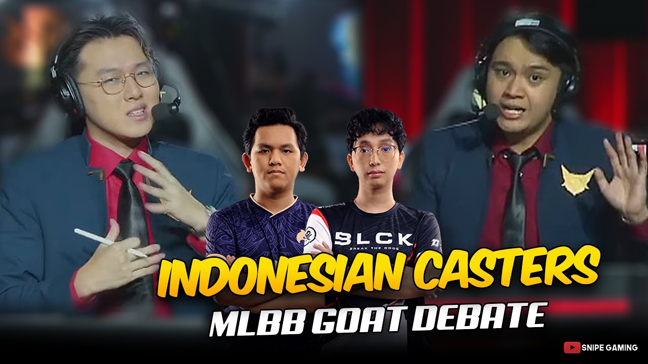 Indonesian Casters Debate MLBB GOAT 🏆