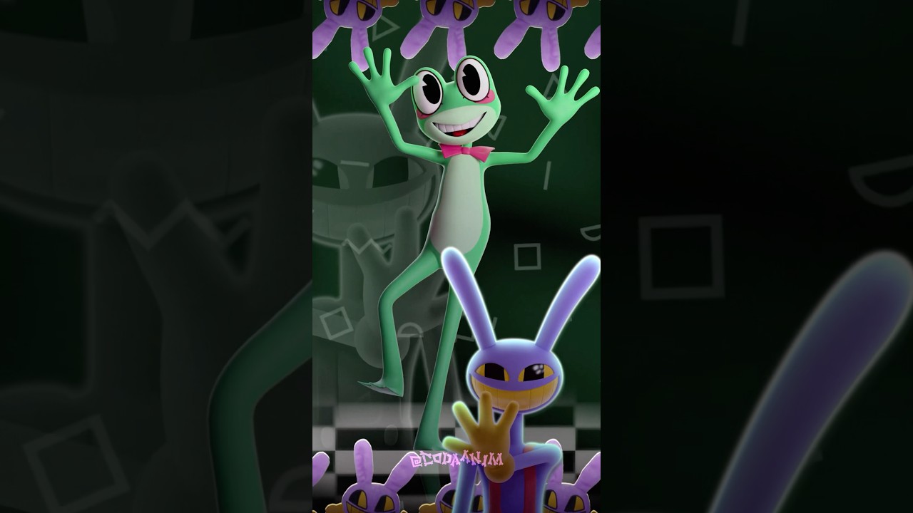 Jax & Ribbit's Digital Circus Friendship 🤝