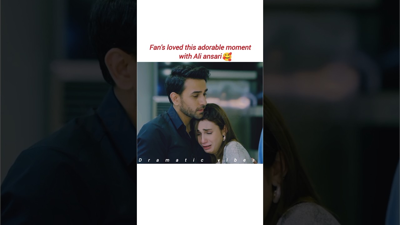 Actress's Funny Hug Scene with Ali Ansari 😂