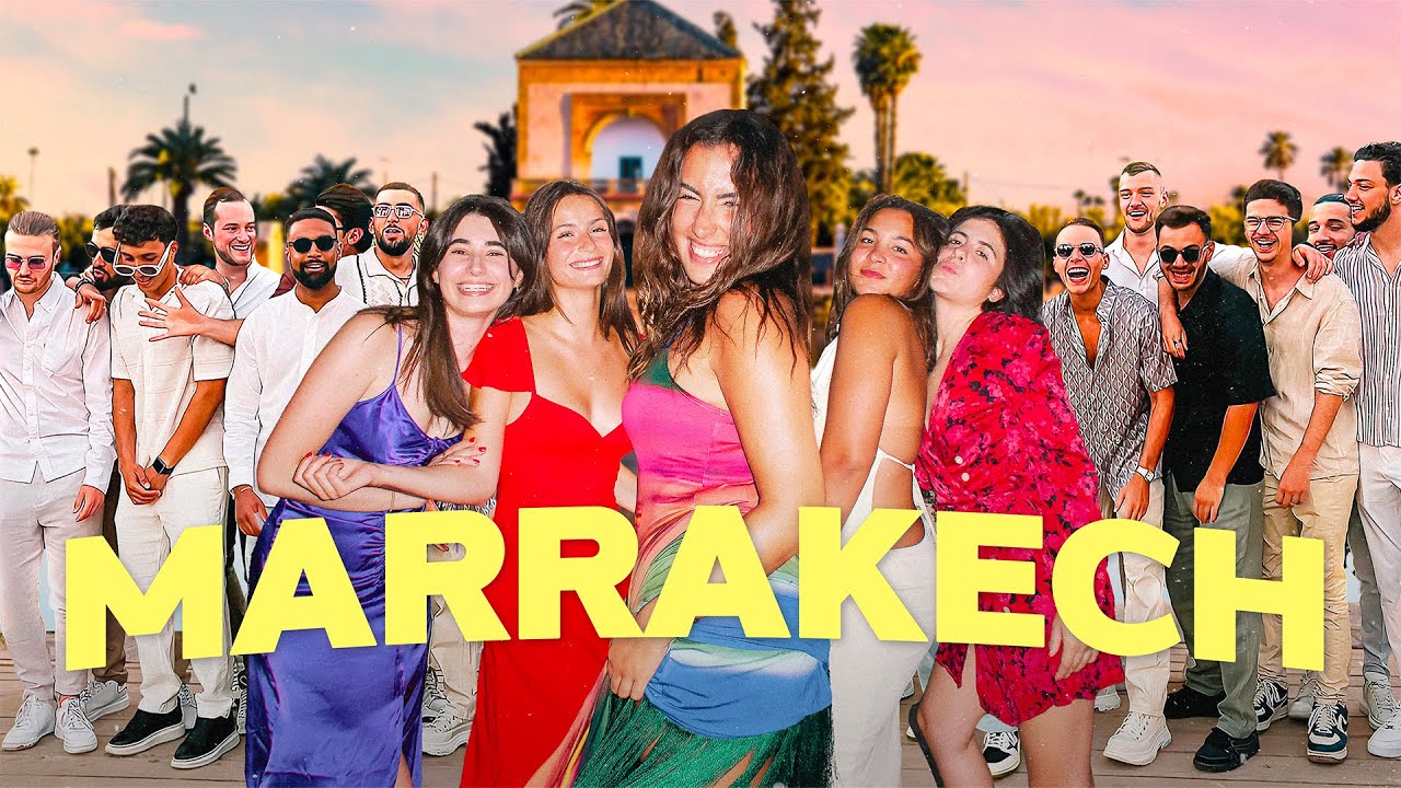 22 Amis à Marrakech avec Les Pachas ✈️