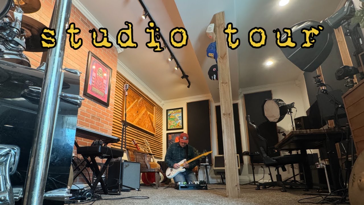 Simple Basement Studio Setup & Hacks 🎶