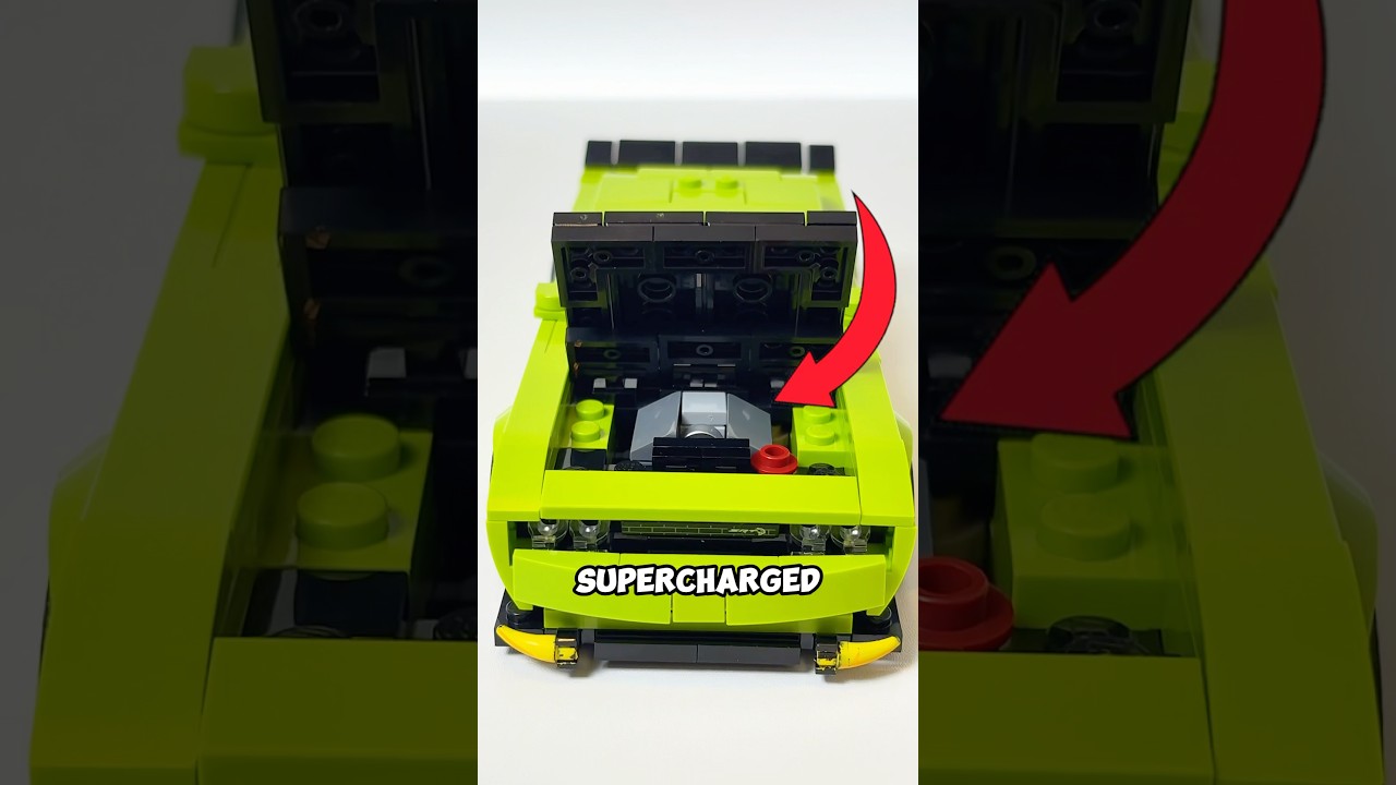 UPGRADING new LEGO speed champions hellcat | LEGO car mods #lego #cars #legoset #legospeedchampions