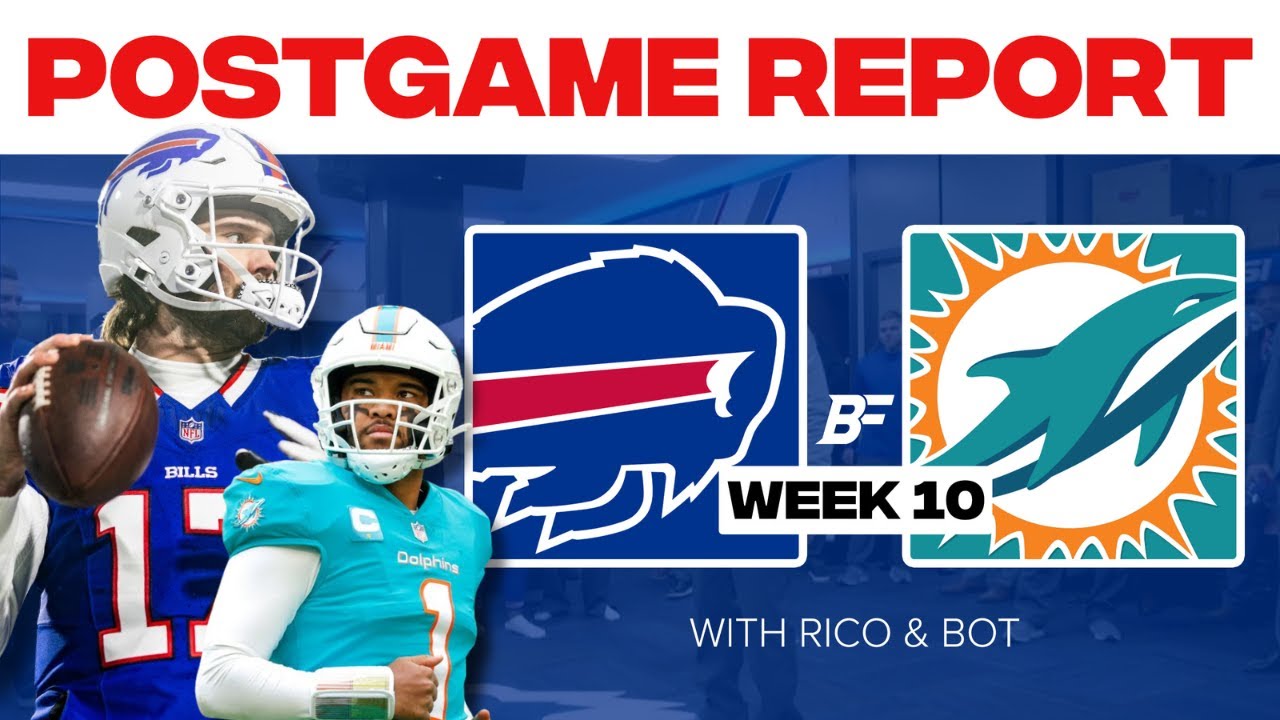 Buffalo Bills vs. Miami Dolphins | POSTGAME INSTANT REACTION