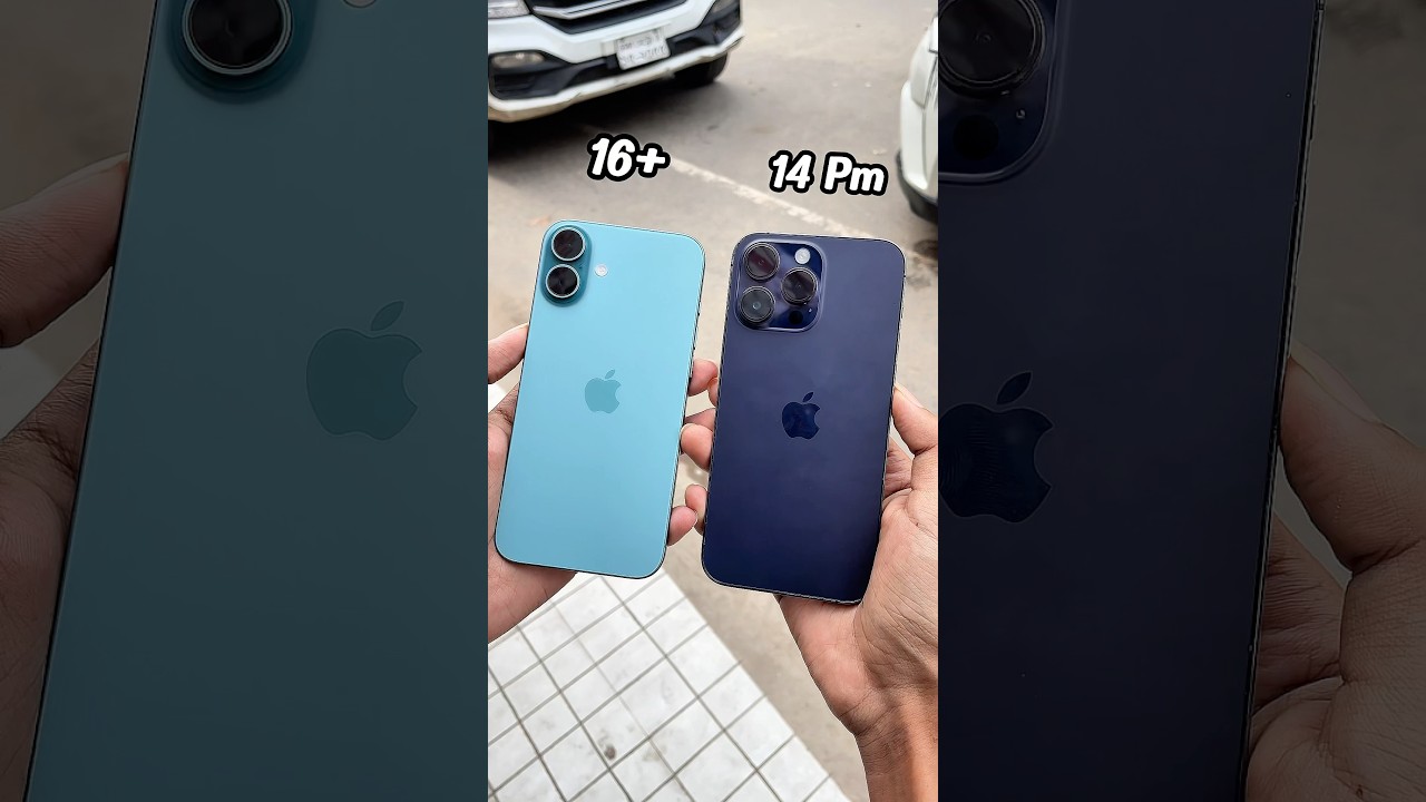 iPhone 16 Plus vs 14 Pro Max Camera Zoom Test 📱