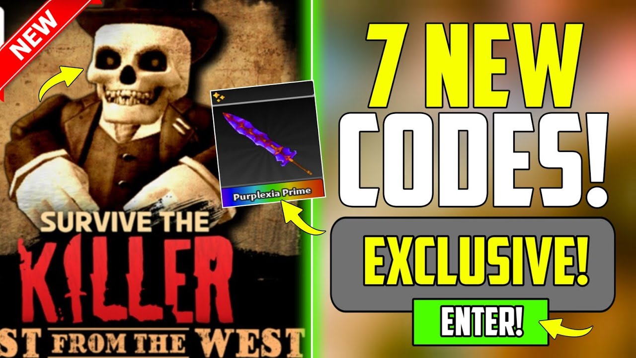 Survive The Killer Codes 2023 | Roblox (July) 🔥