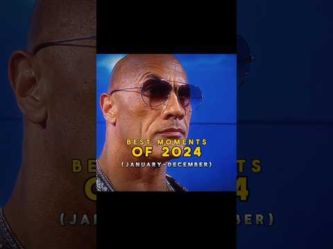 Best Moments Of WWE In 2024 (January - December) ๐ฅต Edit