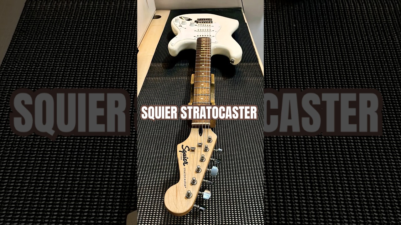 Squier Stratocaster Guitar Setup Tips 🎸