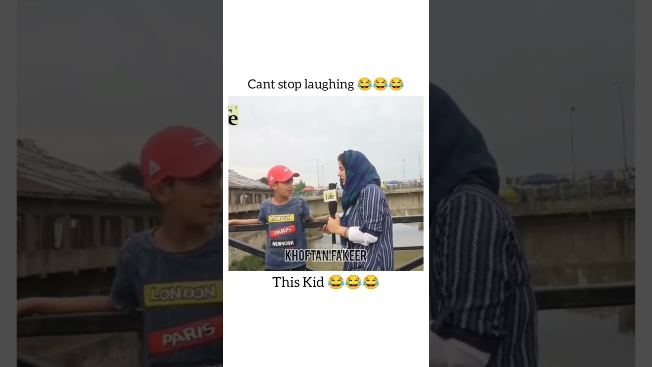 Hilarious Kashmiri Kid's Viral Interview 😄 | You Won't Stop Laughing!