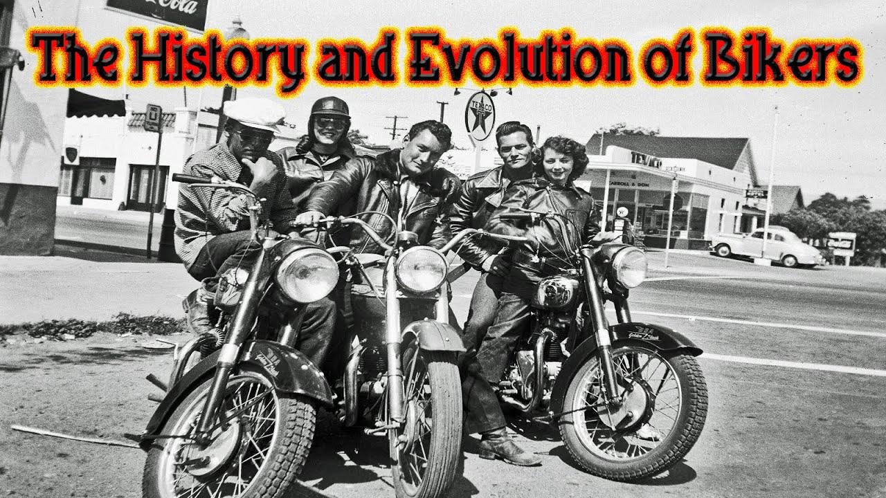 History & Evolution of Bikers 🏍️