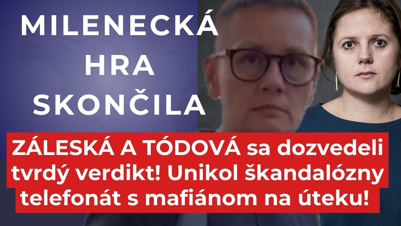 Špinavá hra odhalená: Záleská a Tódová dostali tvrdý verdikt po odhalení mafiánskeho telefónatu 📞