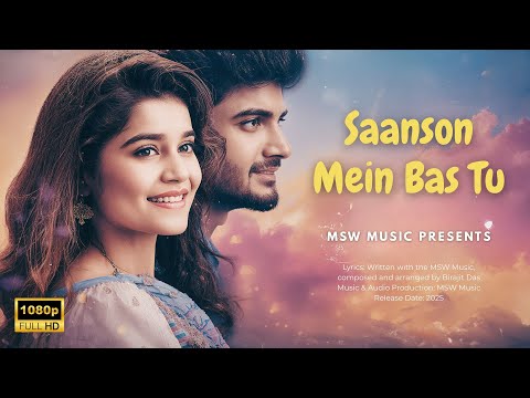 🎵 SAANSON MEIN BAS TU | Bollywood Romantic Song 2025 | MSW Music Hindi Presents 🎵