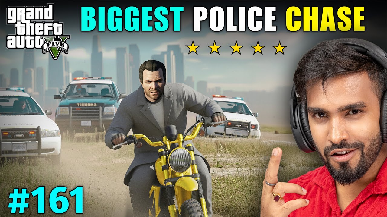 Epic Police Chase in Los Santos | GTA 5 Gameplay #161 🚓