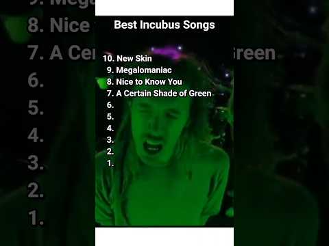 Top 10 Best Incubus Songs #incubus #top10 #bestsongs #bestmusic