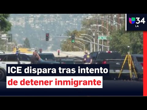 Detención de inmigrante termina en tiroteo con agentes de ICE