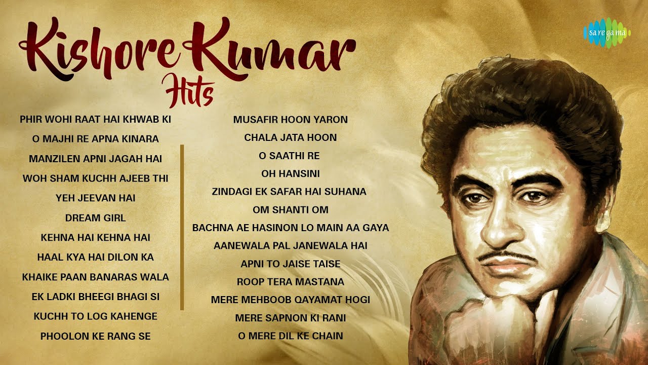 Best Kishore Kumar Hits 🎶 | Classic Songs Like Mere Sapnon Ki Rani & Roop Tera Mastana