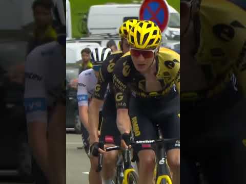 đ„ŽCoup de mĂ©nage IMPRESSIONNANT de la Jumbo-Visma dans le Tourmalet #shorts #tourdefrance