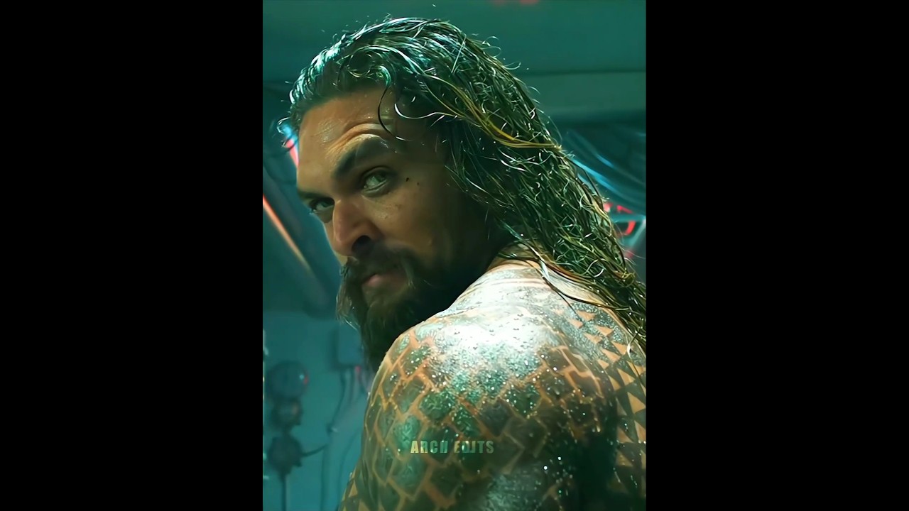 Jason Momoa Lifts a Submarine! 💪 | Epic Aquaman Moment #shorts