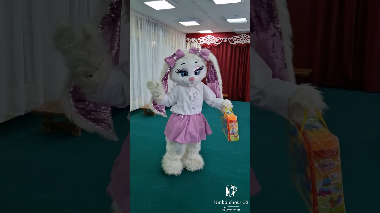 Зайка Ляля посетила детский садик 🐰.