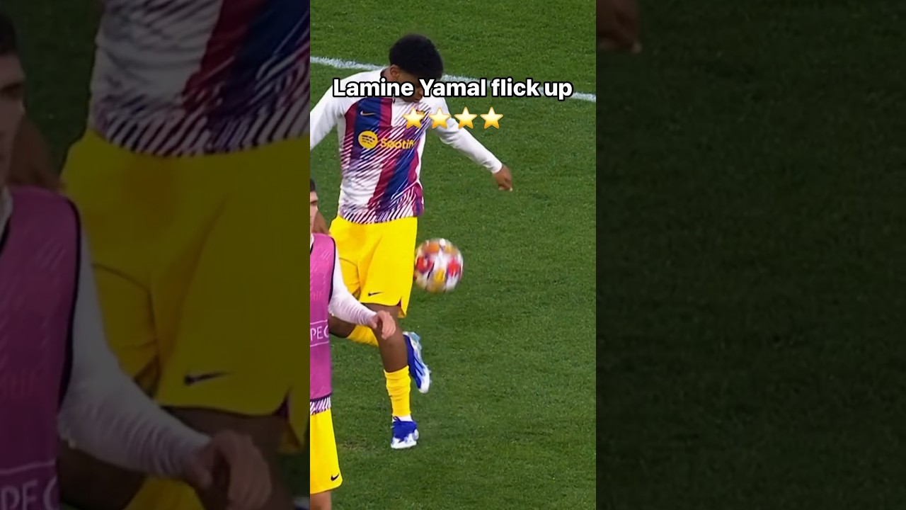 Lamine Yamal Flick Up Trick ⚽️