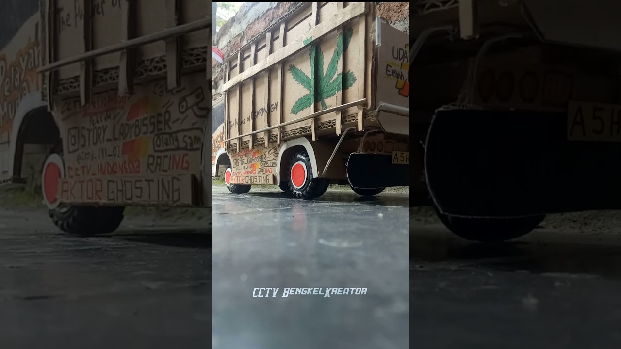 Mini Truck dari Kardus yang Keren 🚚