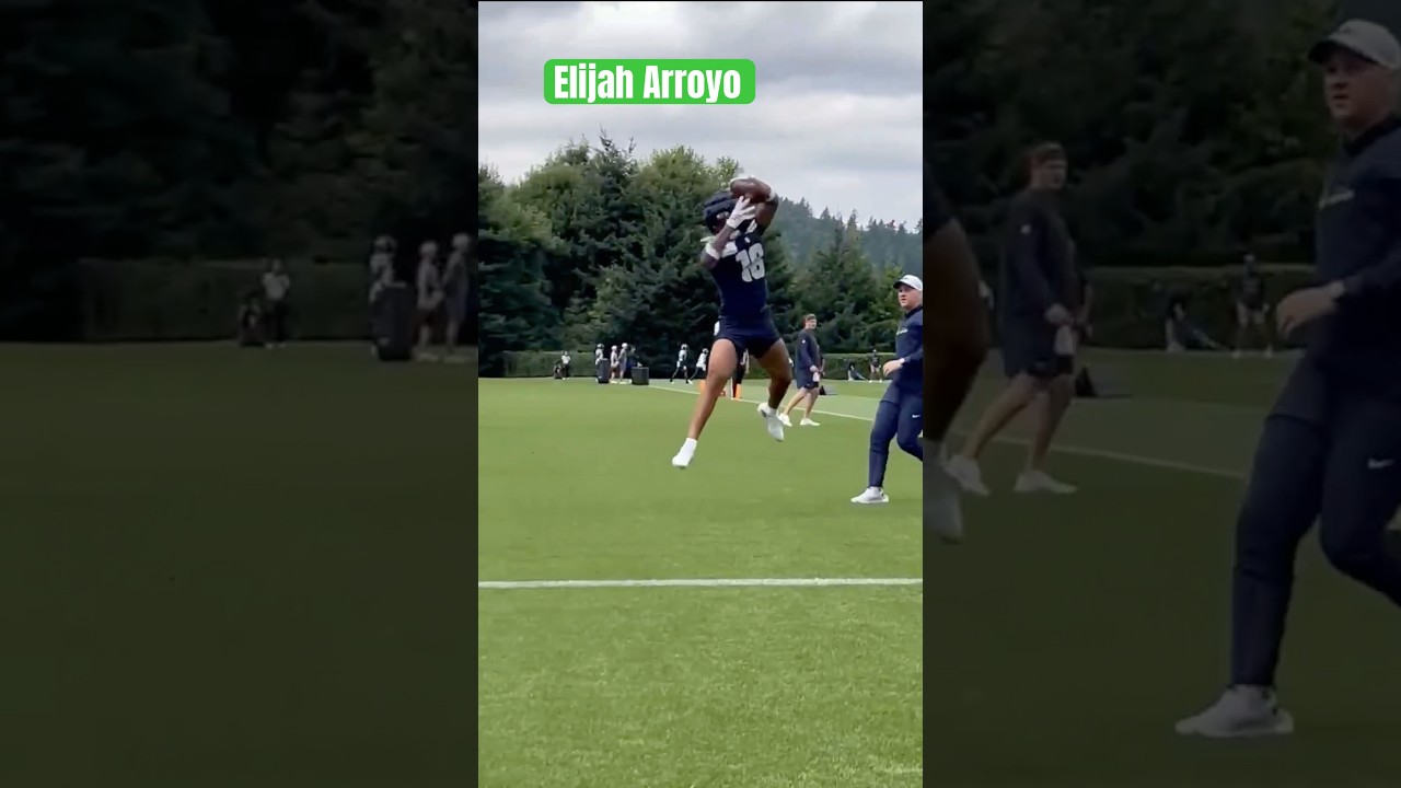Elijah Arroyo Shines for the Seahawks 🏈