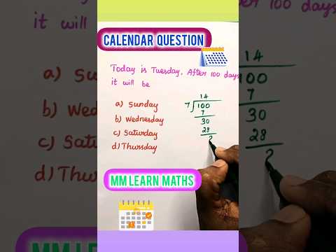 Aptitude Test | Calendar Question Problem and Solution