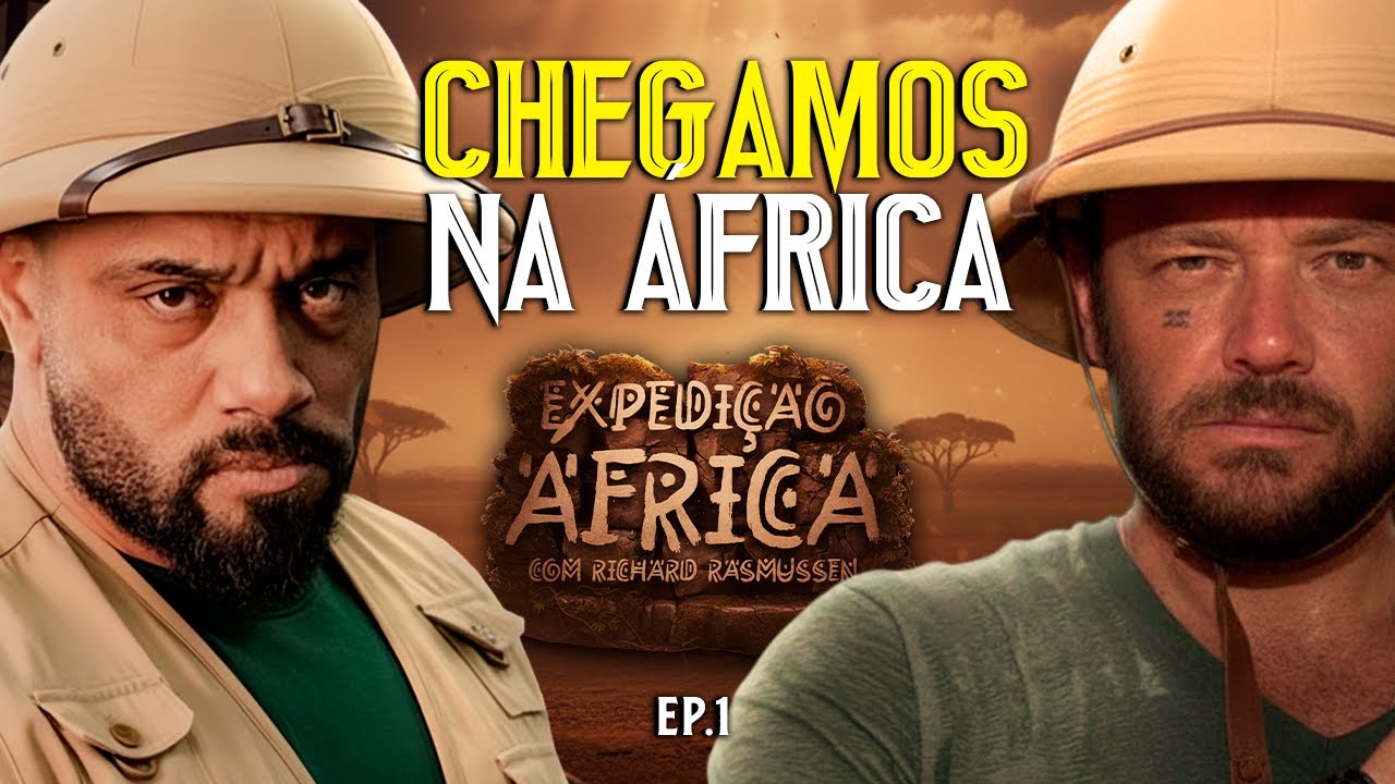 Balestrin e Richard Rasmussen Chegam na África: A Nova Aventura Começa! 🌍