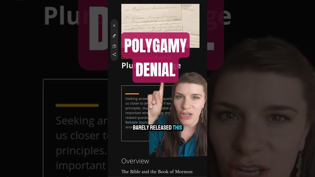 Church Rejects Polygamy Denial ✝️