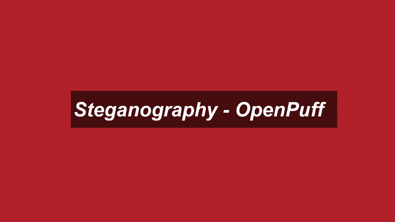 Secure Your Data with OpenPuff Steganography 🕵️‍♂️