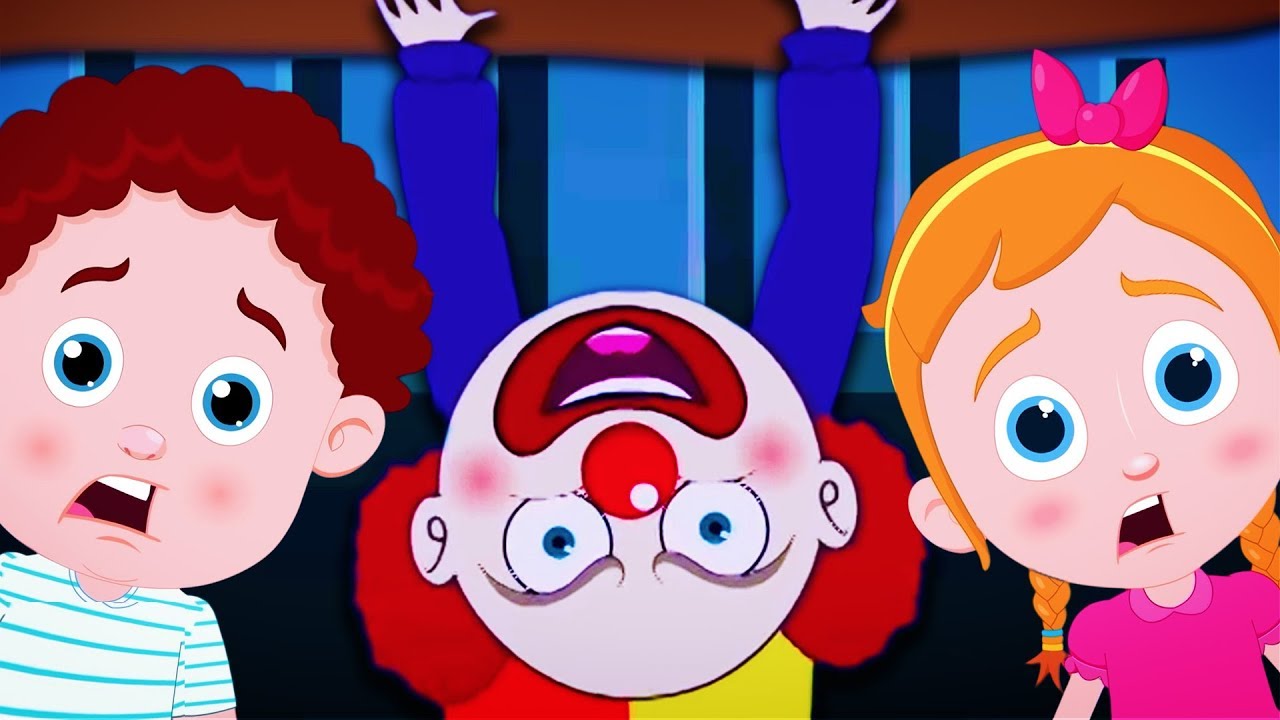 Upside Down Clown & Fun Schoolies Cartoons 🎉