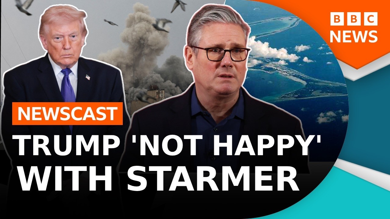 President Trump ‘not happy’ with Starmer over Iran | BBC Newscast