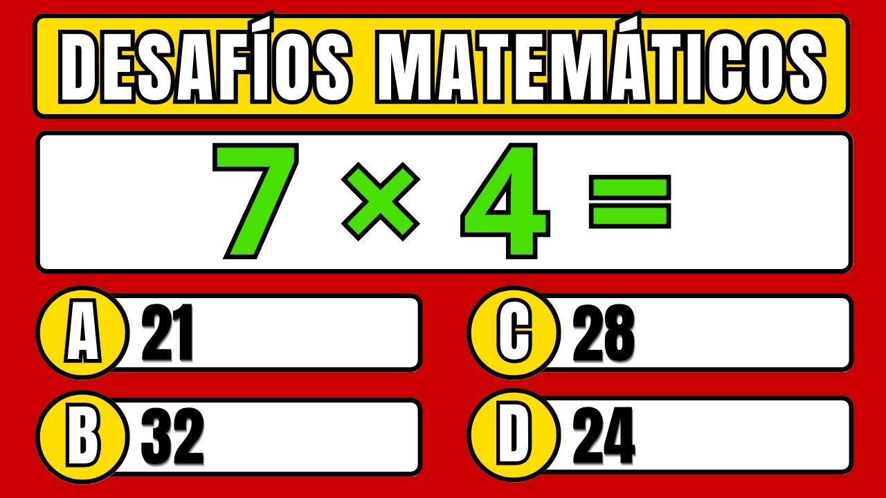 ¿Puedes Aprobar Este Desafiante Quiz de Matemáticas? 🧠