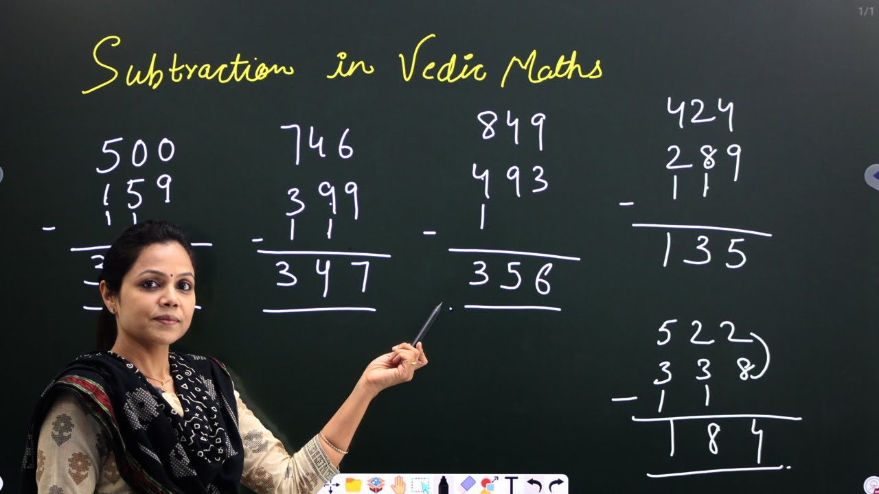 Master Vedic Maths Subtraction Tricks for Quick Calculations ✨