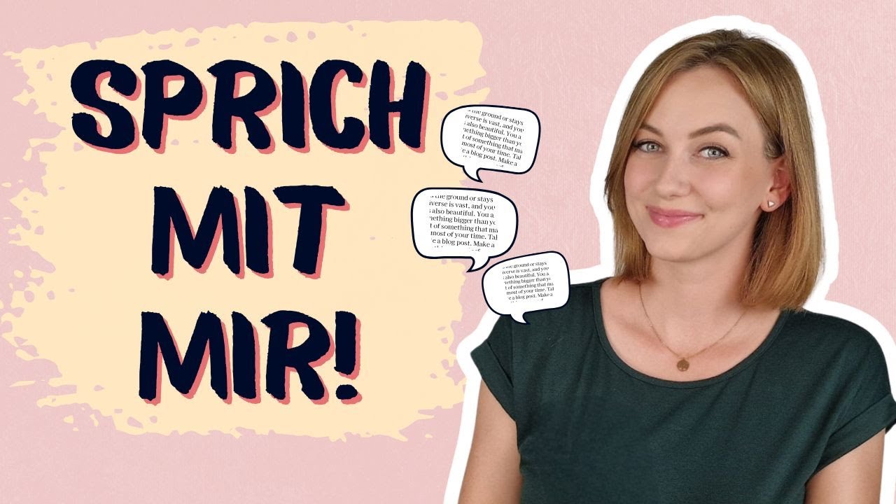 Deutsch fließend sprechen lernen 🗨️ mit Shadowing