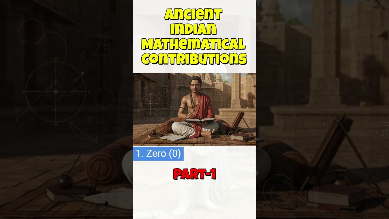 Ancient Indian Math SECRETS Revealed! Part-1 | shorts -1