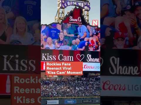 Coldplay ‘Kiss Cam’ Makes Comeback At Colorado Rockies Game