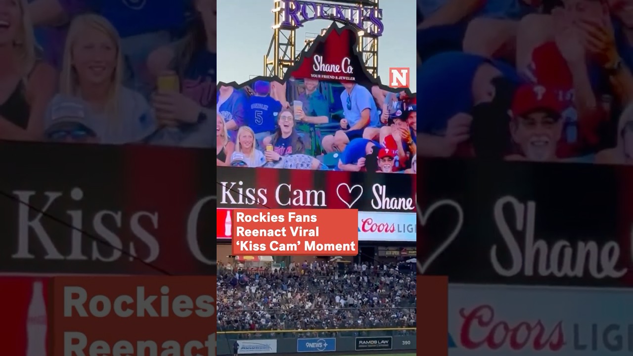 Coldplay’s Viral ‘Kiss Cam’ Moment Returns at Rockies Game 🎶