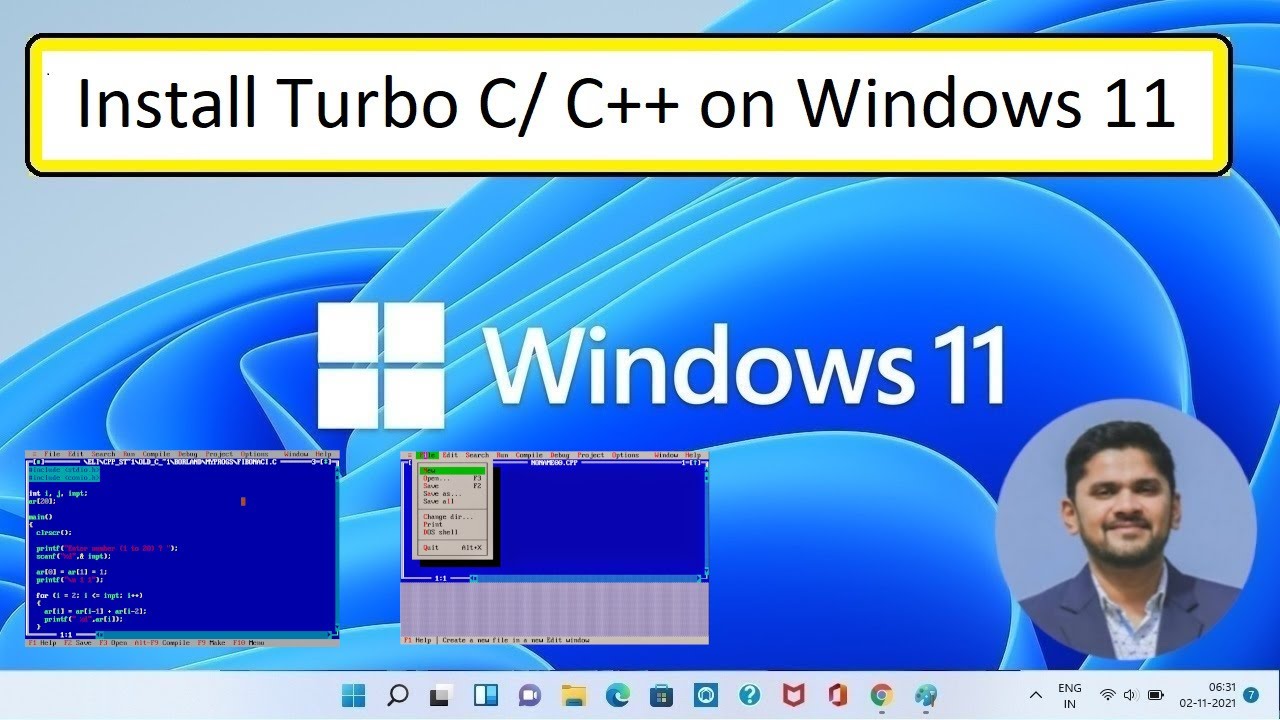 Install Turbo C/C++ on Windows 11 🖥️