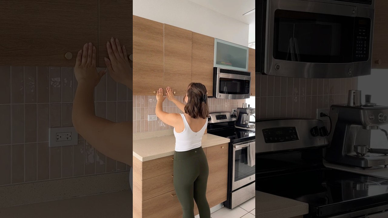 Renter-Friendly DIY Kitchen Makeover 😍