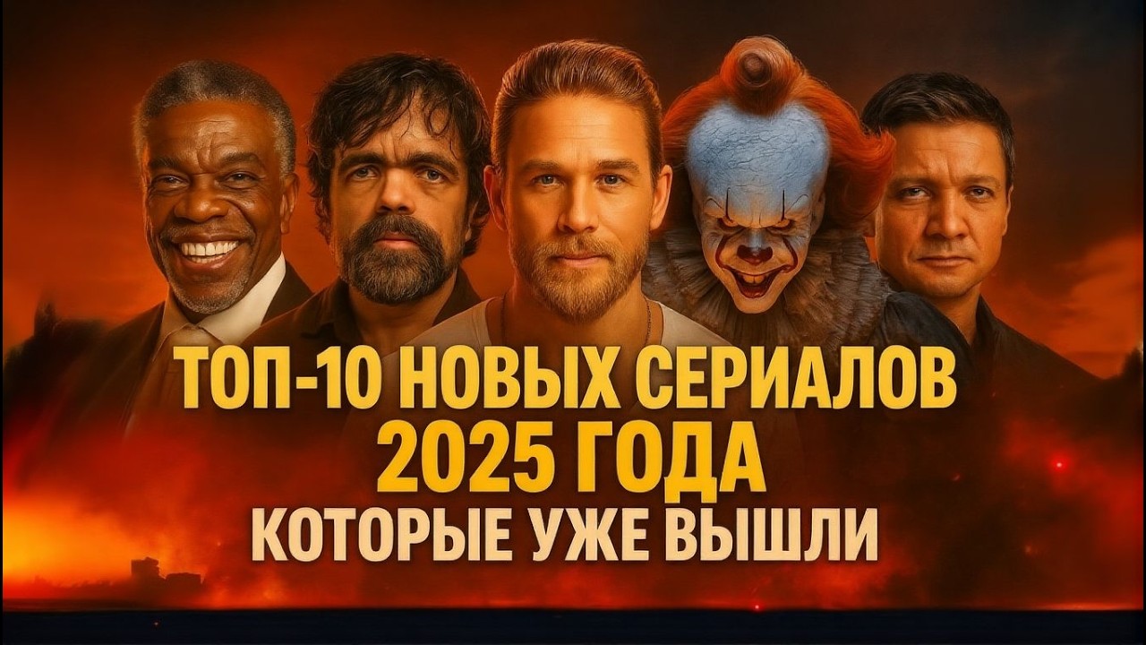 ТОП-10 Лучших Новых Сериалов 2025 Года, Которые Уже Можно Посмотреть 🎬