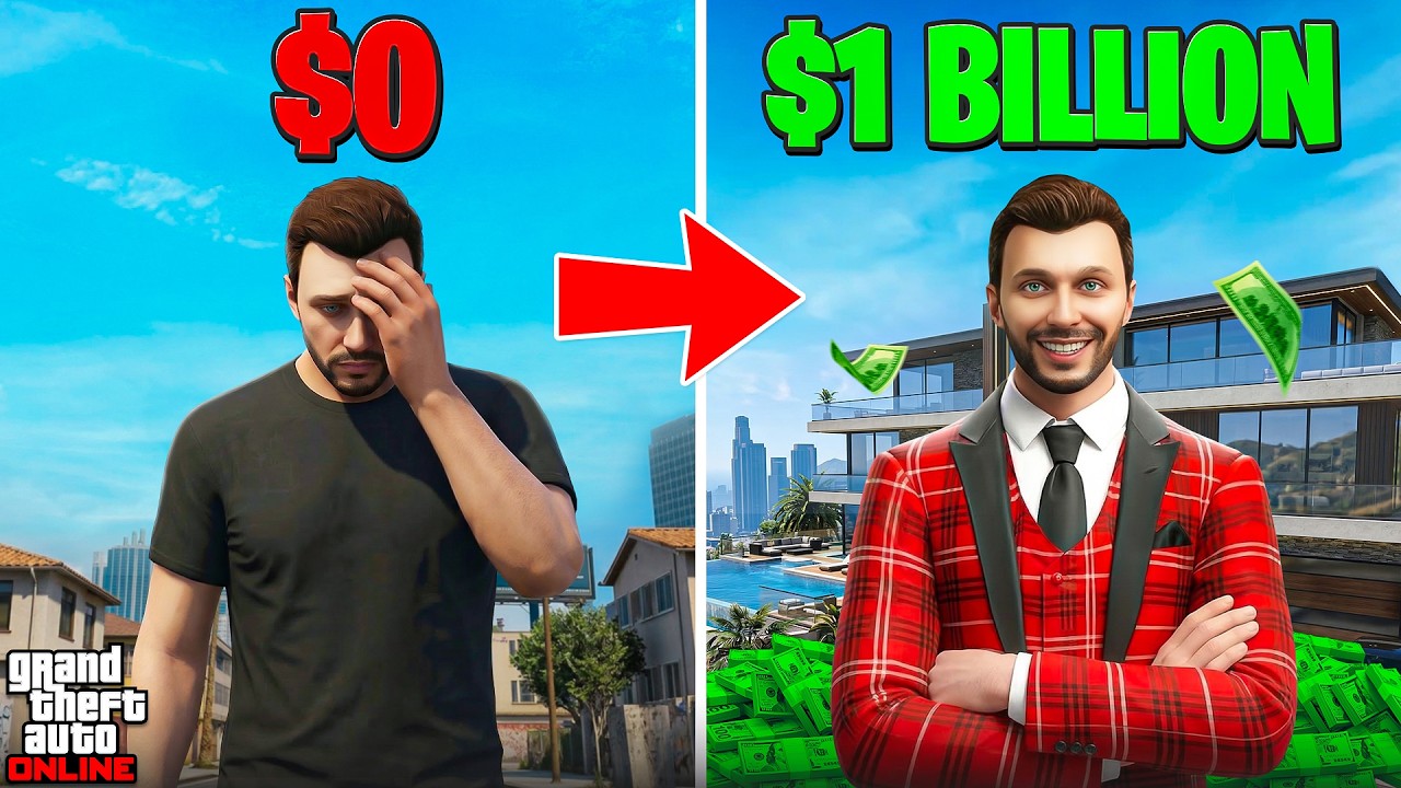 From Zero to $1B in GTA Online ๐